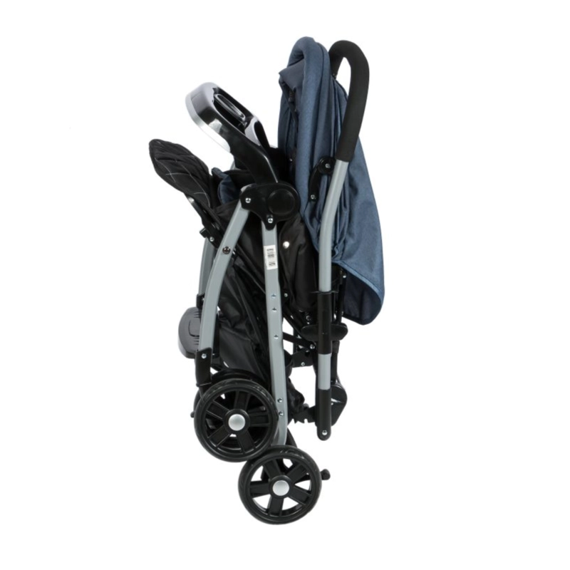 COCHE CUNA PARA BEBE BLAKE AZUL - 7