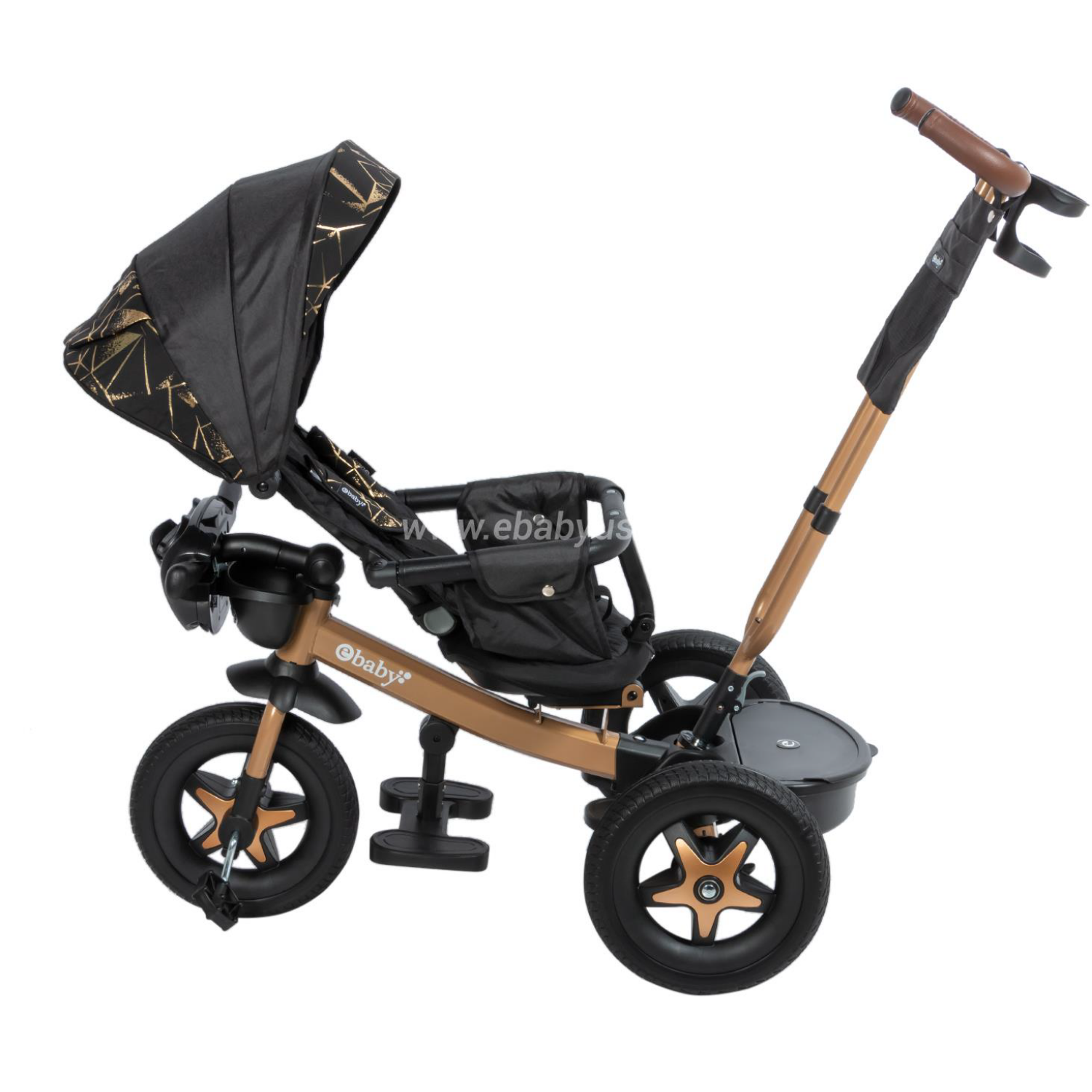 TRICICLO GUIADOR Y MUSICAL SANTORINI BEIGE - 2