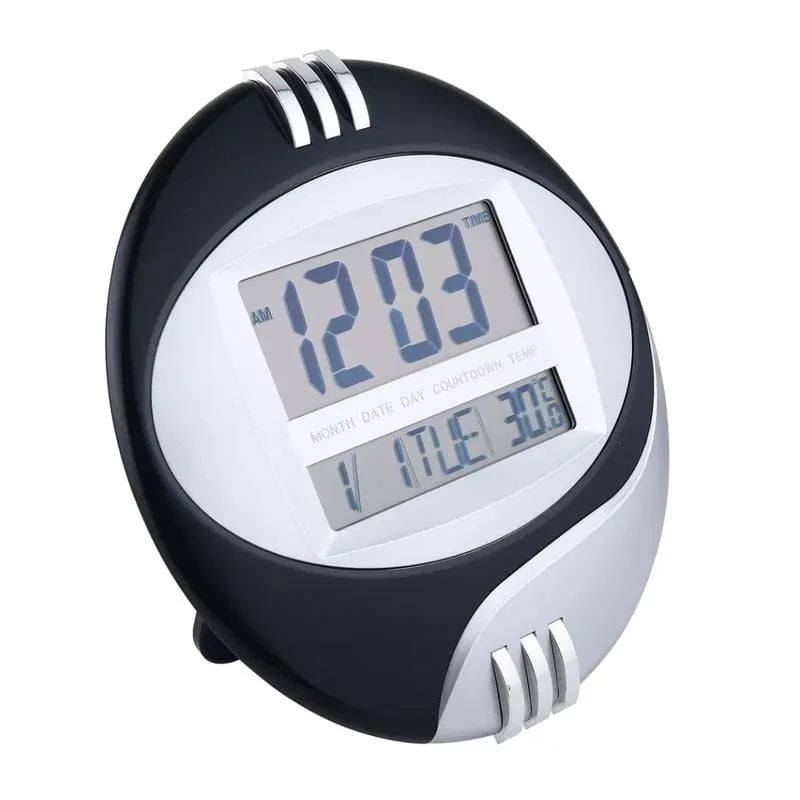 RELOJ DIGITAL LED DE PARED Y MESA / ALARMA / CALENDARIO / TEMPERATURA - 2