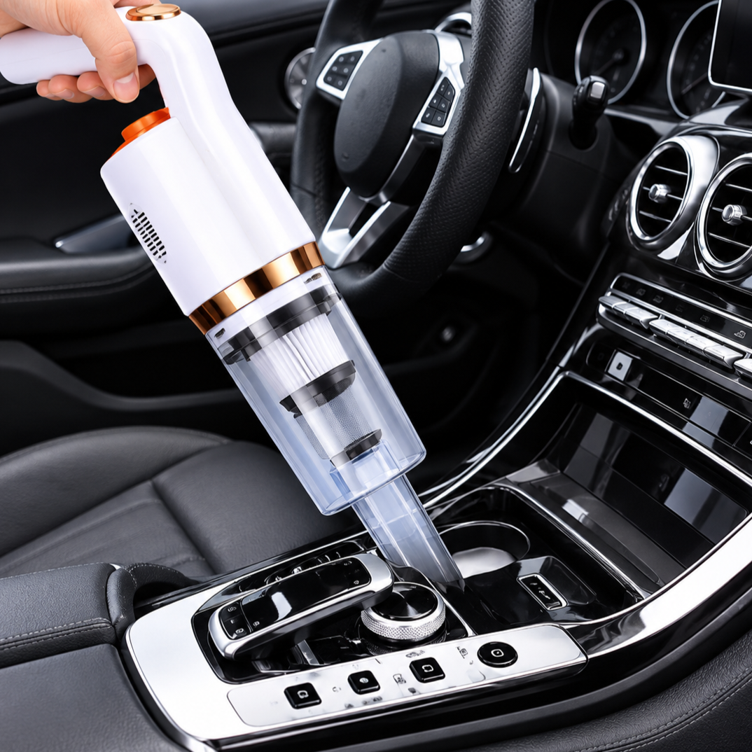 ASPIRADORA INALÁMBRICA PORTÁTIL 4 EN 1 PARA HOGAR Y AUTO / DISEÑO LIGERO - 3