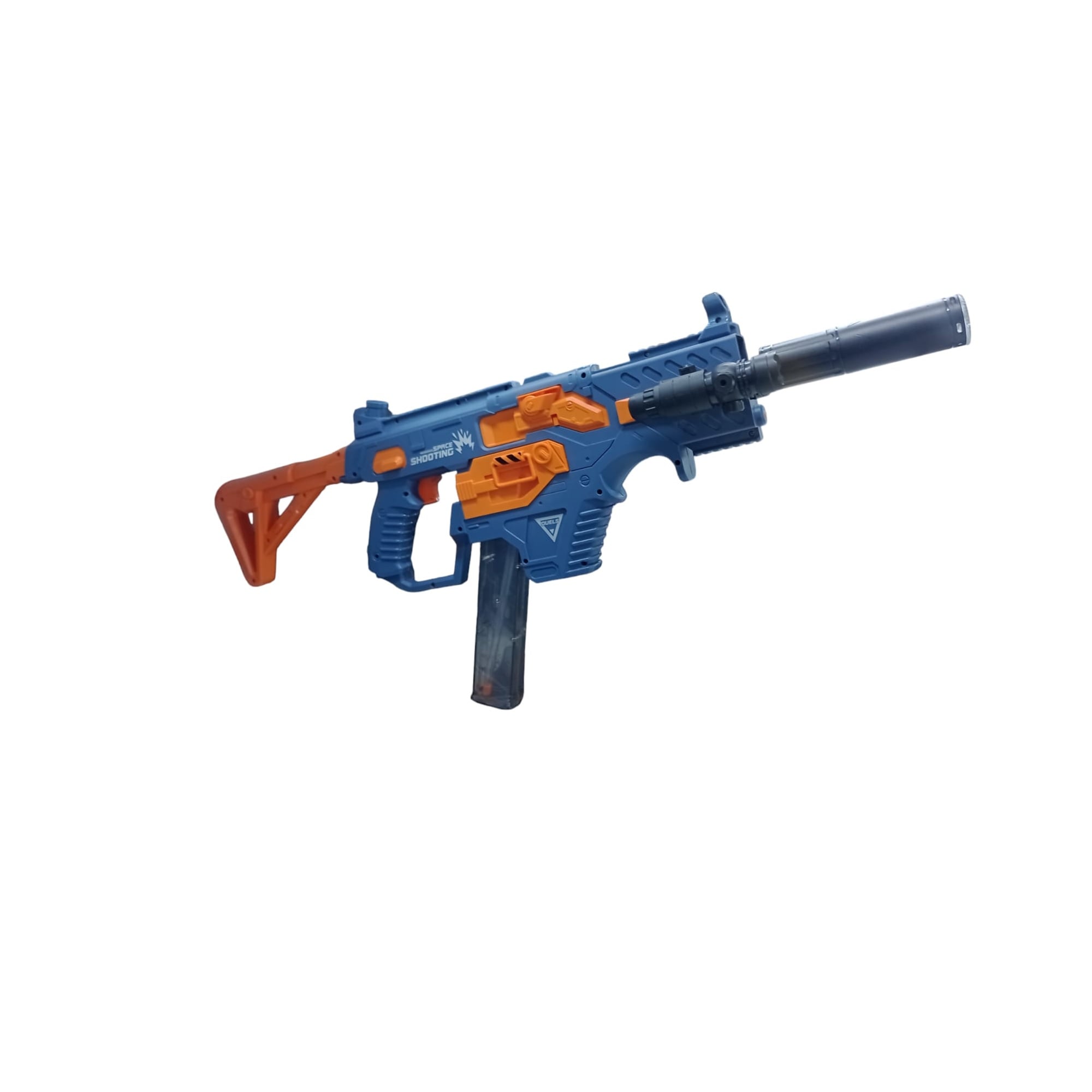 PISTOLA DE AGUA LANZA HIDROGEL DARDOS 3 EN 1 LINTERNA LUZ LED RECARGABLE 10,000 PERLAS REGALO - 1