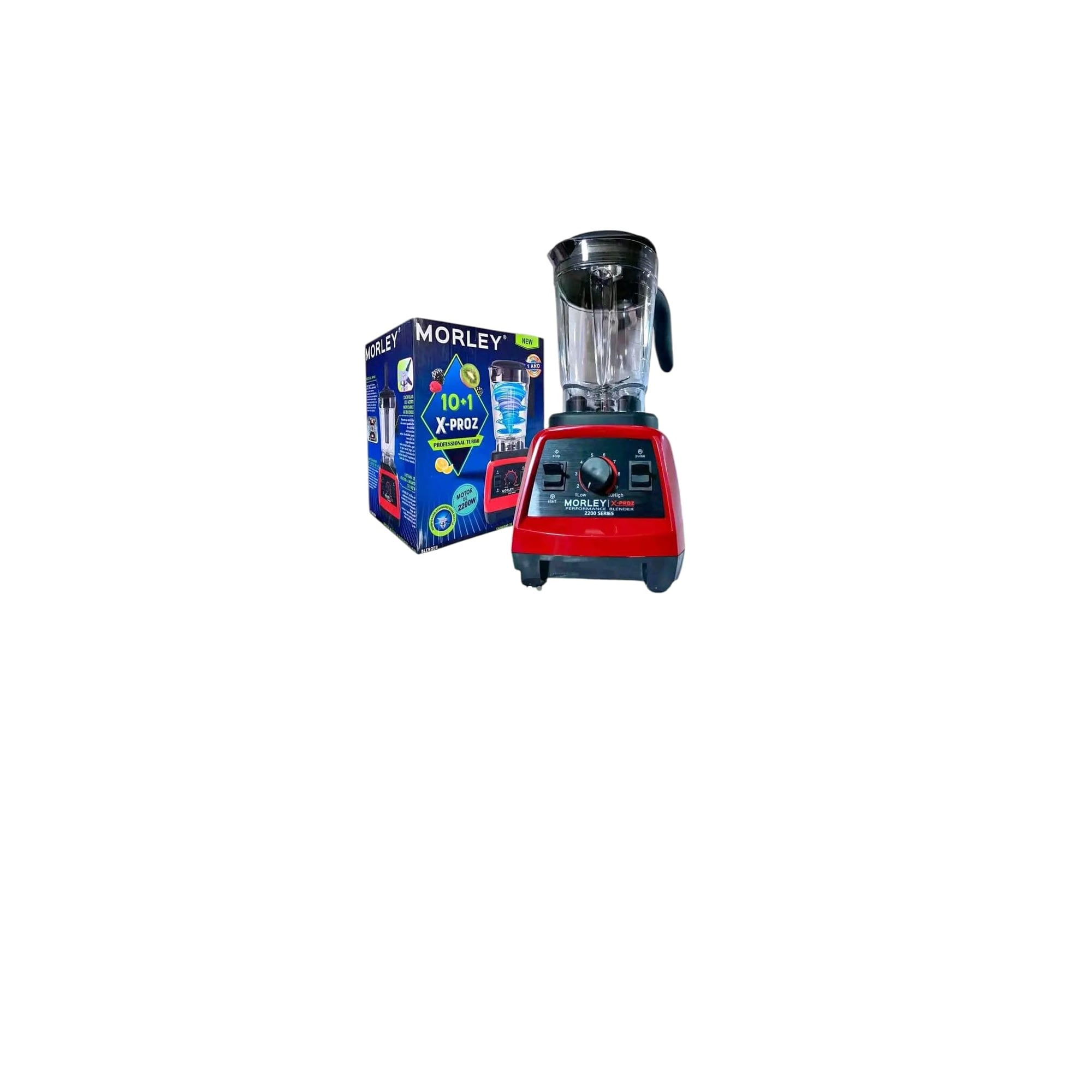 LICUADORA PROFESIONAL MORLEY 2200 WATTS 10 VELOCIDADES TECNOLOGIA ALEMAN - 2