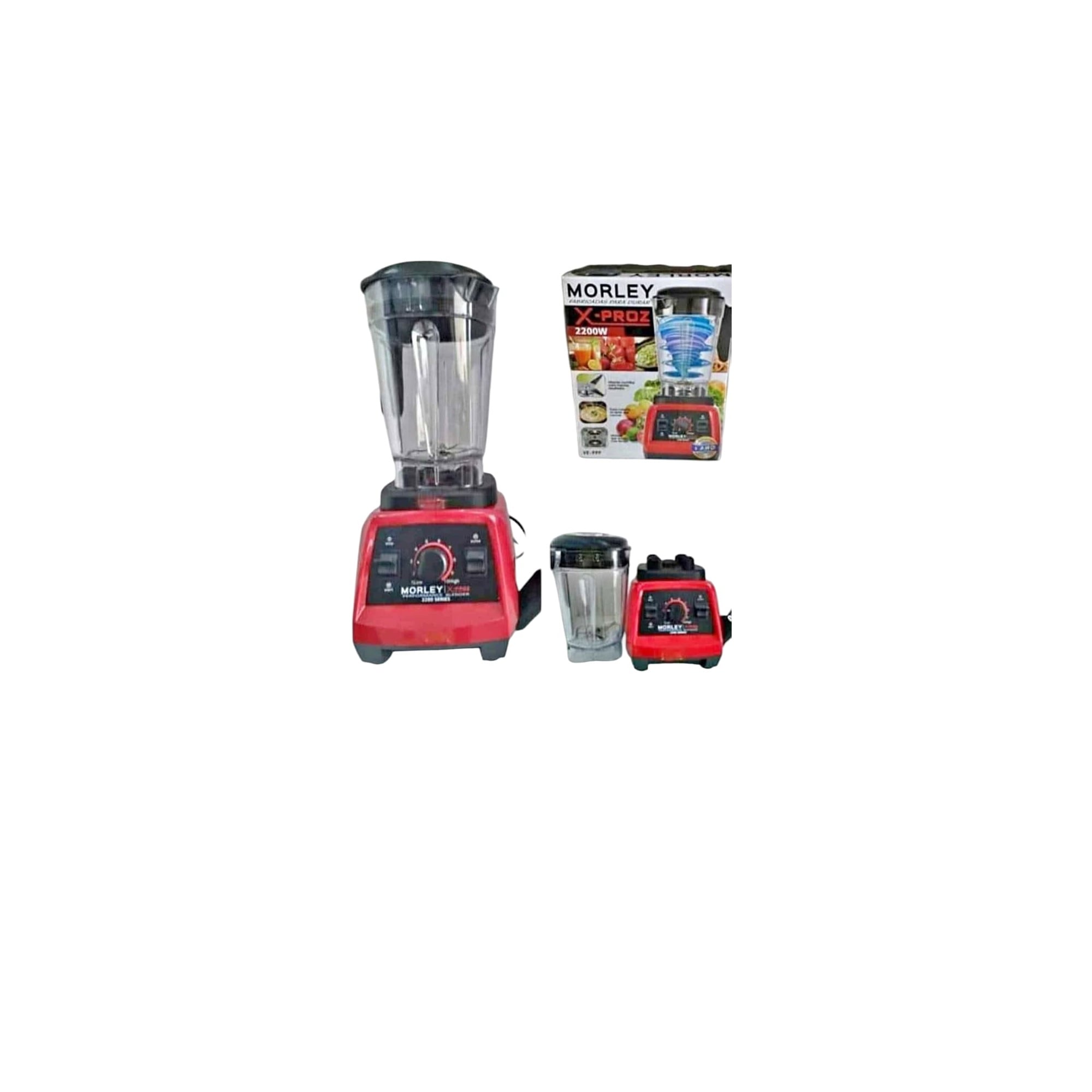 LICUADORA PROFESIONAL MORLEY 2200 WATTS 10 VELOCIDADES TECNOLOGIA ALEMAN - 3