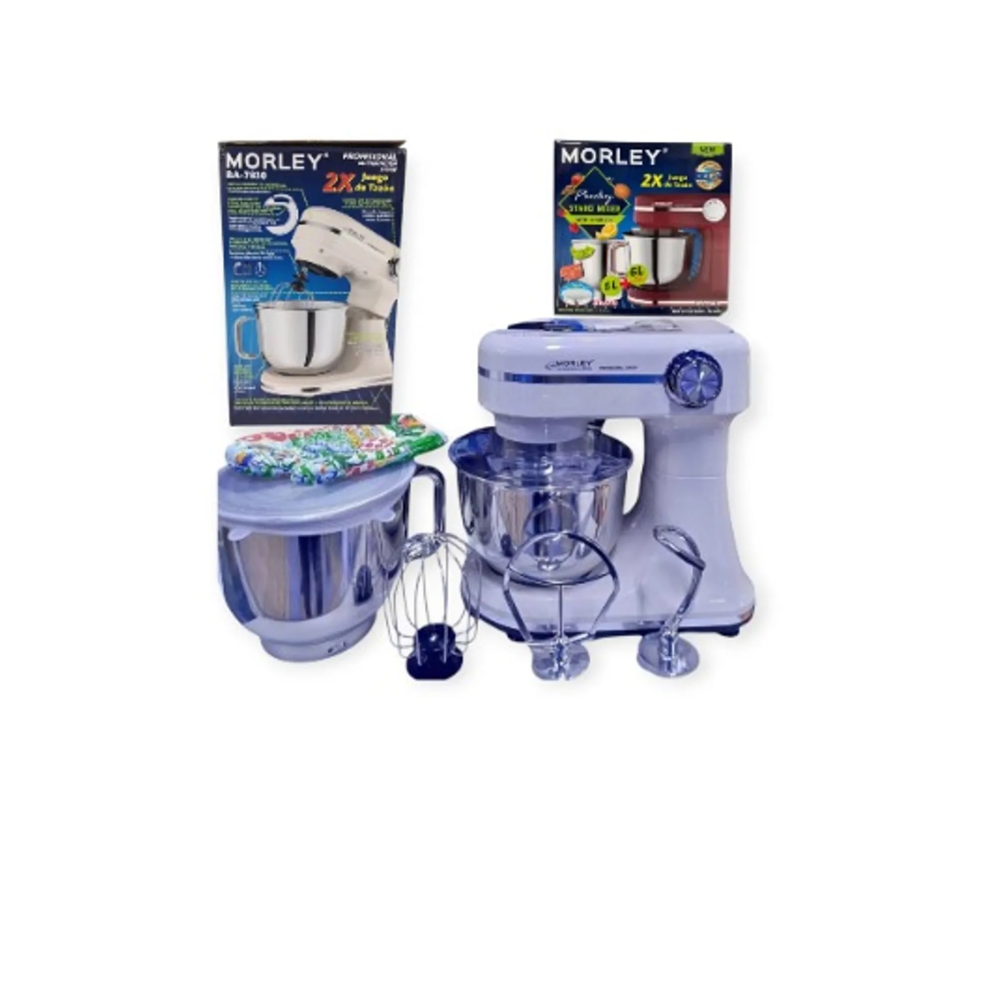 BATIDORA PLANETARIA PROFESIONAL MORLEY 3000 WATTS 12 VELOCIDADES 6 L TECNOLOGIA ALEMAN - 4