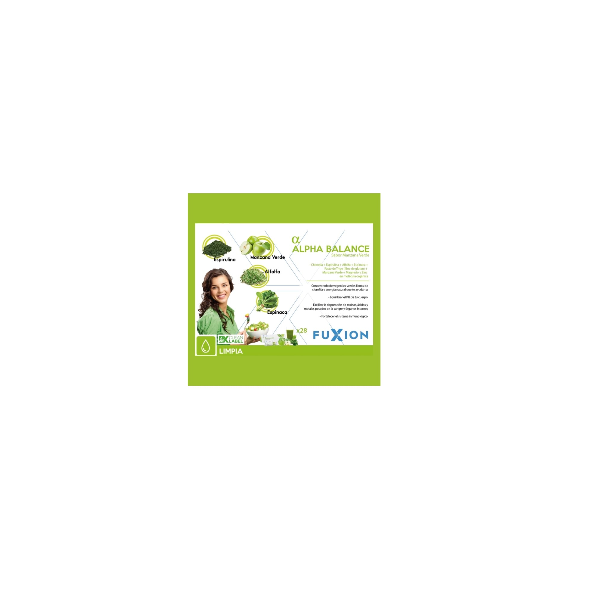 FUXION ALPHA BALANCE 28 STICKS SUPLEMENTO BIENESTAR ,FUERZA Y CONFIANZA - 3