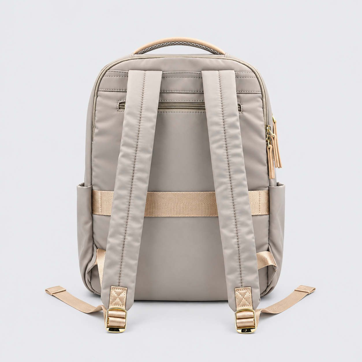 MOCHILA GENOVA CON PORTALAPTOP HASTA 15' GRIS - 2