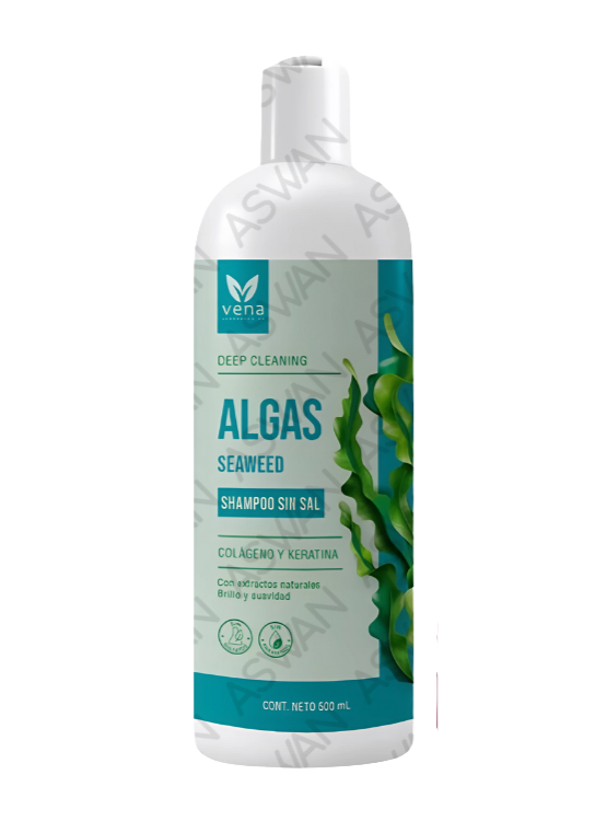 PACK SHAMPOO DE ALGAS SIN SAL VENA 600ML + DUTASTERIDE - 2