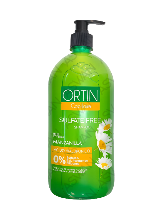 PACK SHAMPOO ORTIN ALTA POTENCIA EN MANZANILLA 1L + DUTASTERIDE - 2
