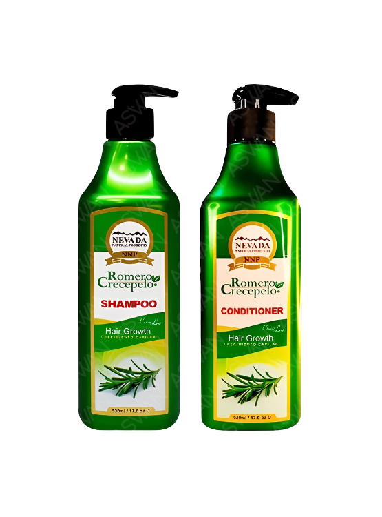 PACK SHAMPOO + ACONDICIONADOR ROMERO CRECEPELO 520ML - 1