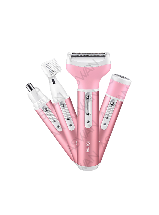AFEITADORA FACIAL Y CORPORAL KEMEI 4 EN 1 - 1