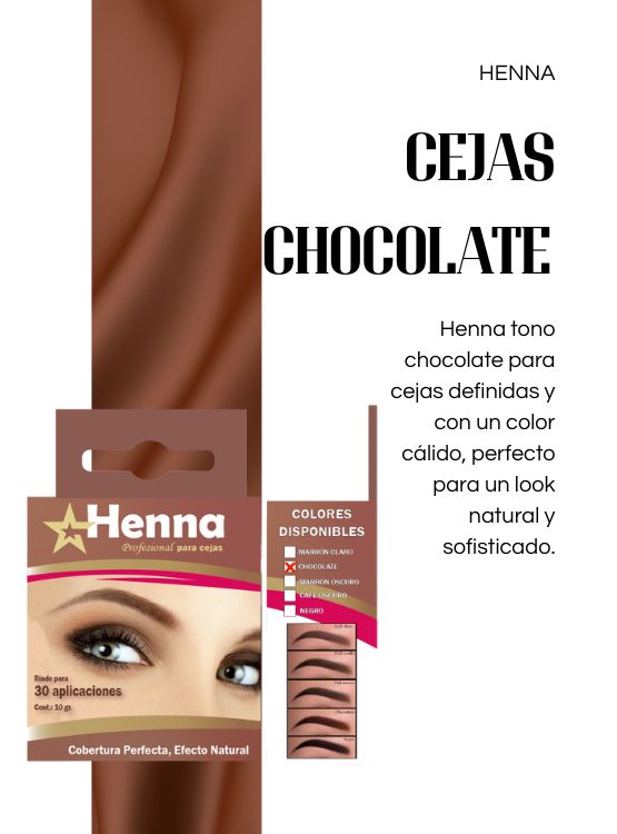 CEJAS CHOCOLATE - HENNA - 2
