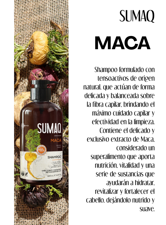 SHAMPOO MACA 500ML - SUMAQ - 2