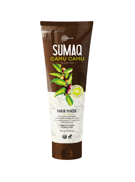 KIT DE CAMU CAMU - SHAMPOO + ACONDICIONADOR + MASCARILLA- SUMAQ - 4