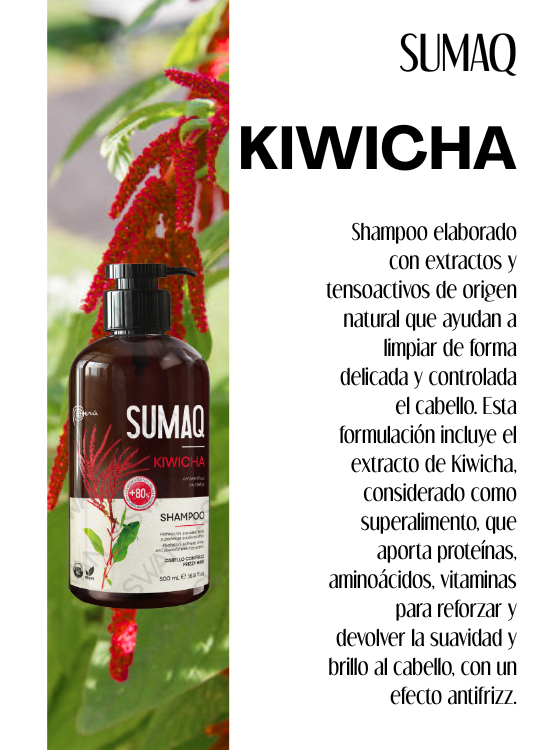 SHAMPOO KIWICHA 500ML - SUMAQ - 2