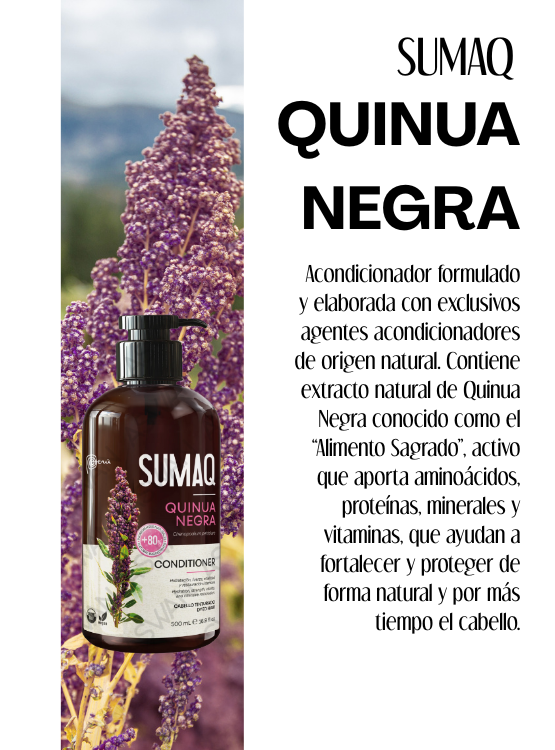 ACONDICIONADOR QUINUA NEGRA 250ML - SUMAQ - 2