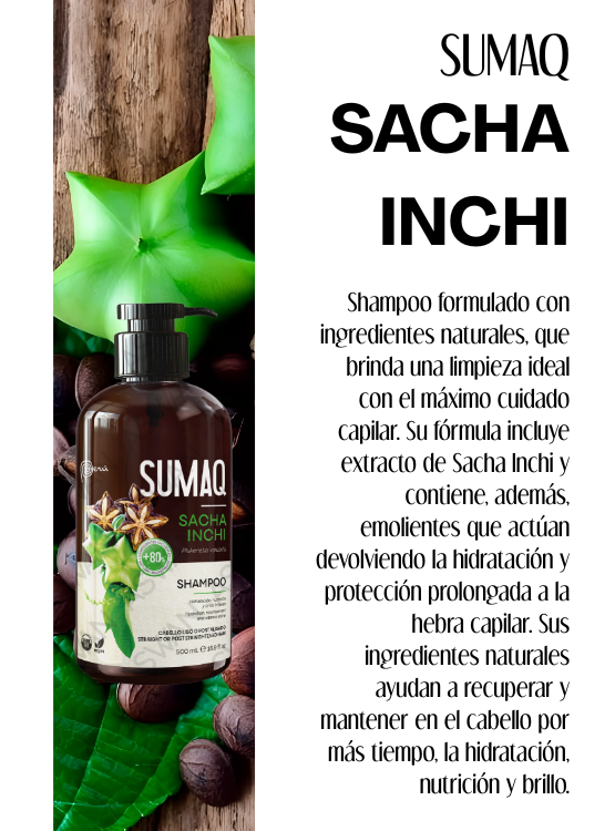 SHAMPOO SACHA INCHI 500ML - SUMAQ - 2