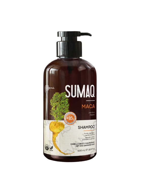 KIT DE ANCESTRAL MACA - SHAMPOO + ACONDICIONADOR + MASCARILLA- SUMAQ - 2