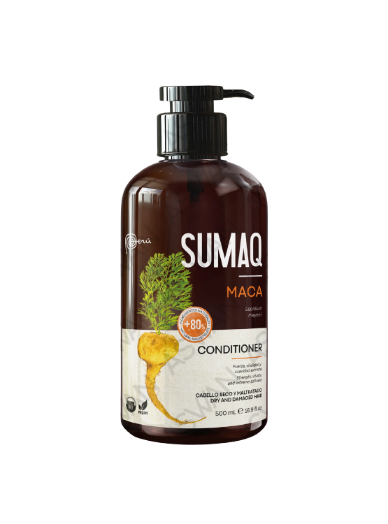 KIT DE ANCESTRAL MACA - SHAMPOO + ACONDICIONADOR + MASCARILLA- SUMAQ - 3
