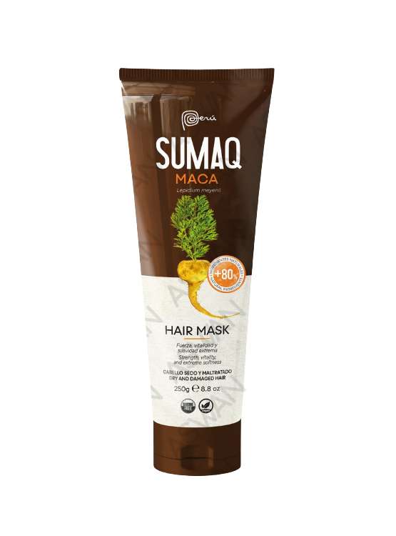 KIT DE ANCESTRAL MACA - SHAMPOO + ACONDICIONADOR + MASCARILLA- SUMAQ - 4