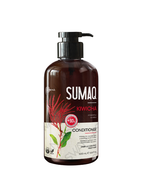 KIT DE KIWICHA - SHAMPOO + ACONDICIONADOR + MASCARILLA + ACEITE + BIFASICO + MAIZ MORADO - SUMAQ - 3