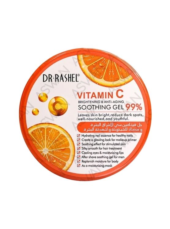 GEL CALMANTE VITAMINA C BRIGHTENING Y ANTI AGING 300GR - DR RASHEL - 1