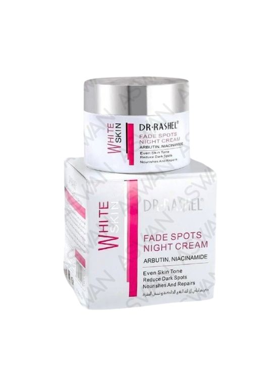 CREMA FACIAL DE NOCHE WHITE SKIN 50GR - DR RASHEL - 1
