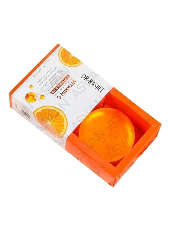 JABON FACIAL VITAMINA C BRIGHTENING Y ANTI AGING 100GR - DR RASHEL - 1