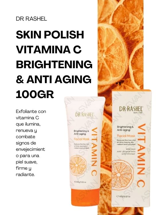 SKIN POLISH VITAMINA C BRIGHTENING Y ANTI AGING 100GR - DR RASHEL - 2