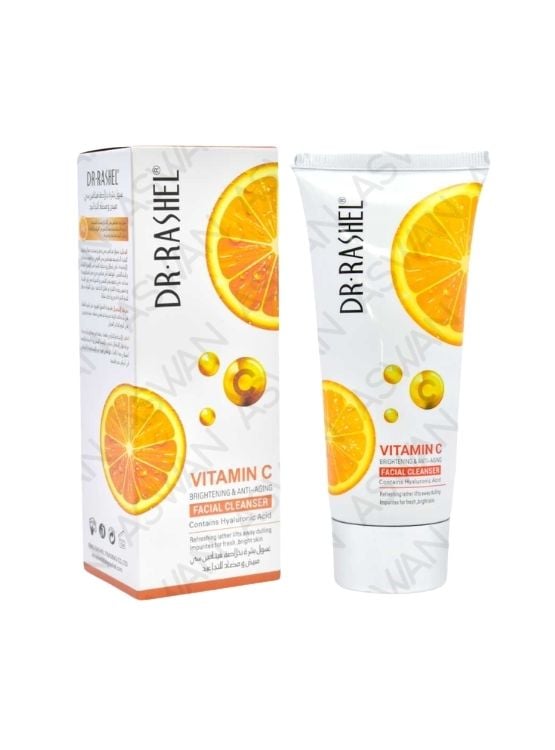 GEL LIMPIADORA VITAMINA C BRIGHTENING Y ANTI AGING 80GR - DR RASHEL - 1