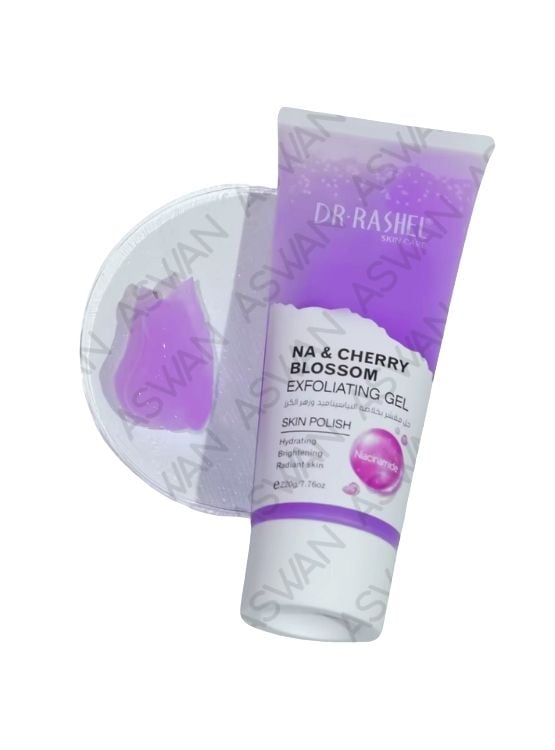 GEL EXFOLIANTE DE NIACINAMIDE Y CHERRY BLOSSOM 220GR - DR RASHEL - 1