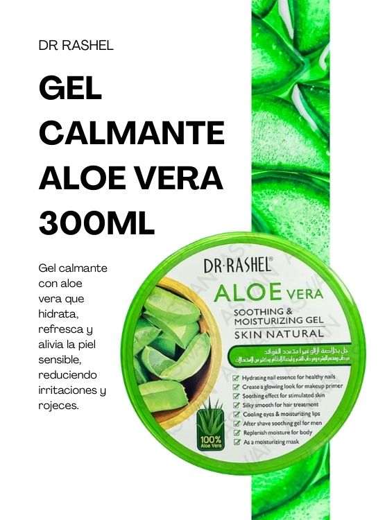 GEL CALMANTE ALOE VERA 300ML - DR RASHEL - 2