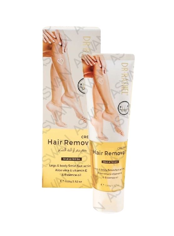 CREMA DEPILADORA CORPORAL VALOE VERA Y VITAMINA E 100GR - DR RASHEL - 1