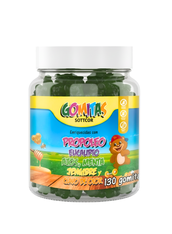 GOMITAS NIÑOS PROPÓLEO 130 UD. - SOTTCOR - 1