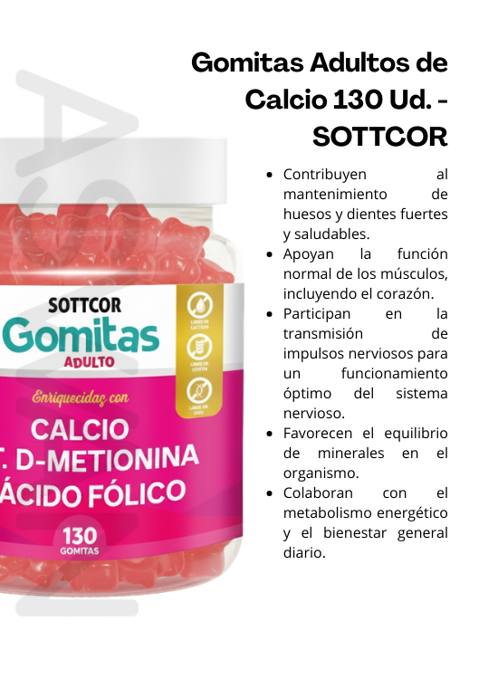 GOMITAS ADULTOS DE CALCIO 130 UD. - SOTTCOR - 2
