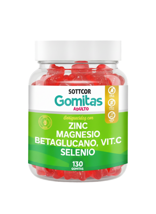GOMITAS ADULTOS DE ZINC 130 UD. - SOTTCOR - 1