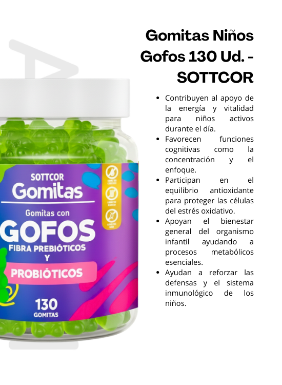 GOMITAS NIÑOS GOFOS 130 UD. - SOTTCOR - 2