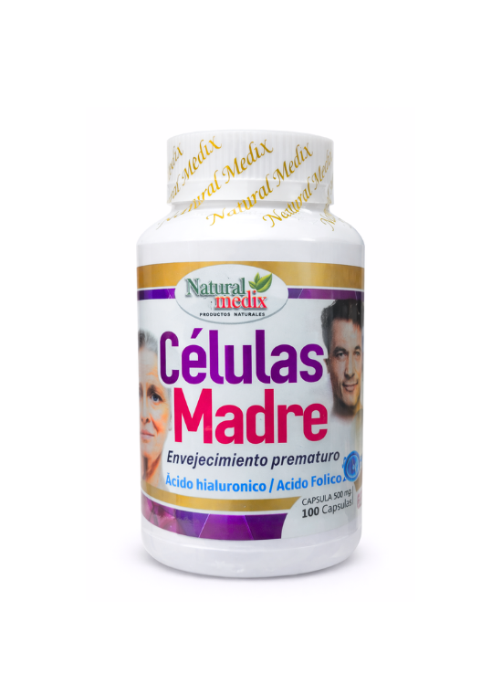 CÉLULAS MADRE 100 CÁP. - NATURAL MEDIX - 1