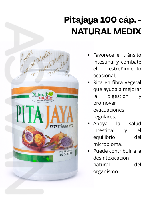 PITAJAYA 100 CÁP. - NATURAL MEDIX - 2