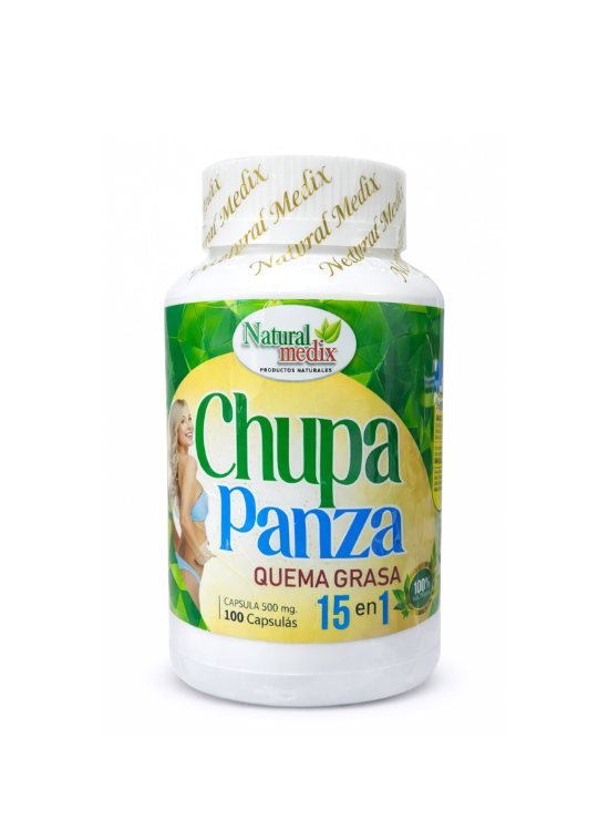CHUPA PANZA 100 CÁP. - NATURAL MEDIX - 1