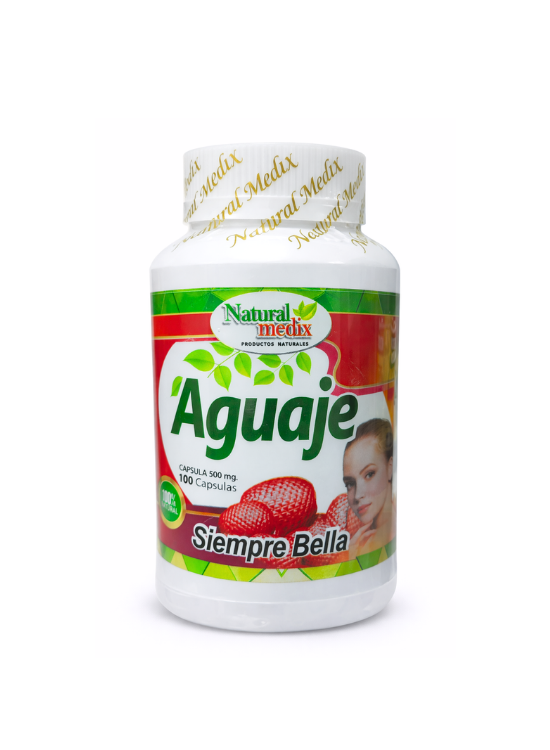 AGUAJE SIEMPRE BELLA 100 CÁP. - NATURAL MEDIX - 1