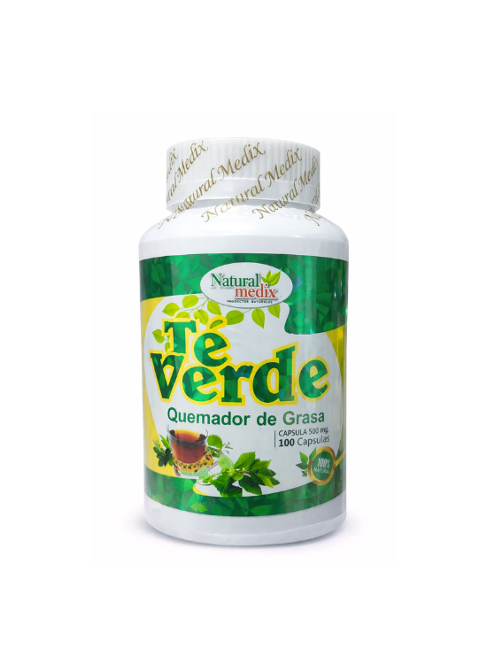 TÉ VERDE 100 CÁP. - NATURAL MEDIX - 1