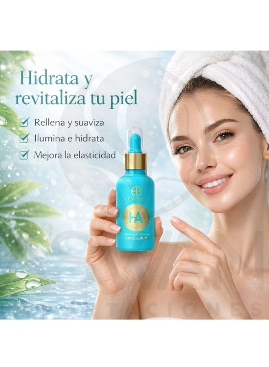 SERUM FACIAL ÁCIDO HIALURÓNICO 50 GR - ESTELIN - 3
