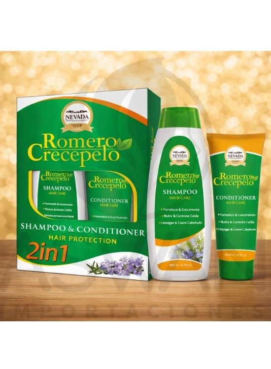 SET ROMERO SHAMPOO + ACONDICIONADOR - NEVADA - 2