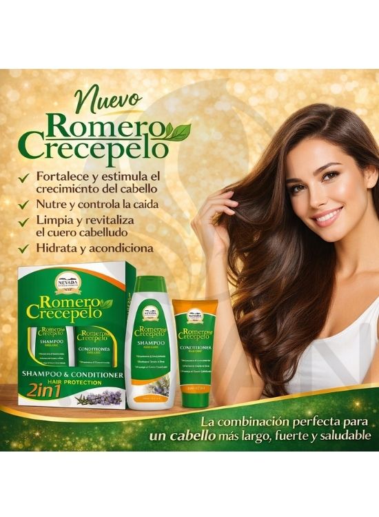SET ROMERO SHAMPOO + ACONDICIONADOR - NEVADA - 3