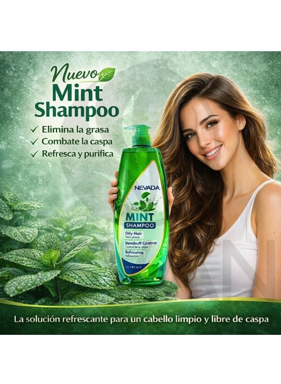 SHAMPOO DE MENTA - NEVADA - 3