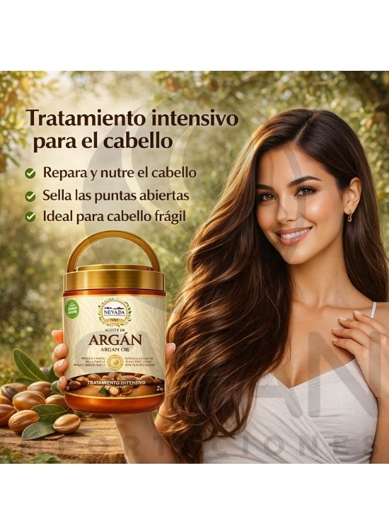 TRATAMIENTO INTENSIVO CAPILAR ACEITE DE ARGÁN - NEVADA - 3