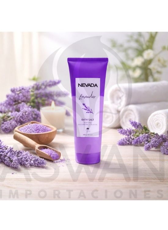 SAL DE BAÑO EXFOLIANTE CORPORAL DE LAVANDA - NEVADA - 2