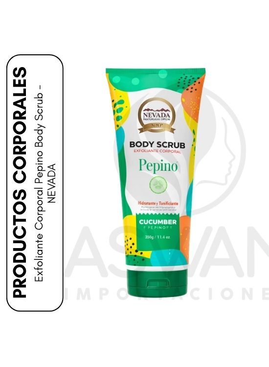 EXFOLIANTE CORPORAL PEPINO BODY SCRUB - NEVADA - 1