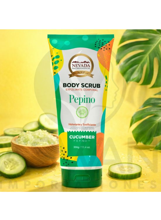EXFOLIANTE CORPORAL PEPINO BODY SCRUB - NEVADA - 2