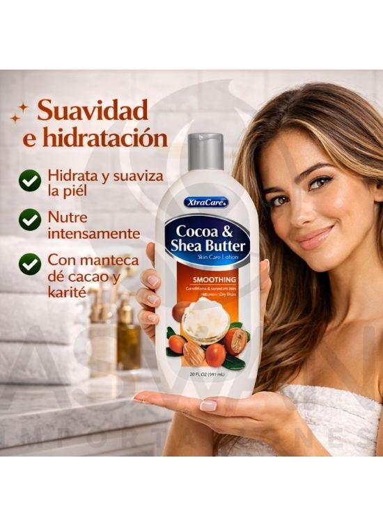 CREMA CORPORAL COCOA Y SHEA BUTTER - XTRACARE - 3